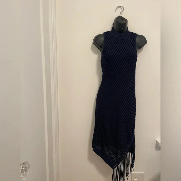 Jonathan SimkhaiChelle Fringe Mini Dress